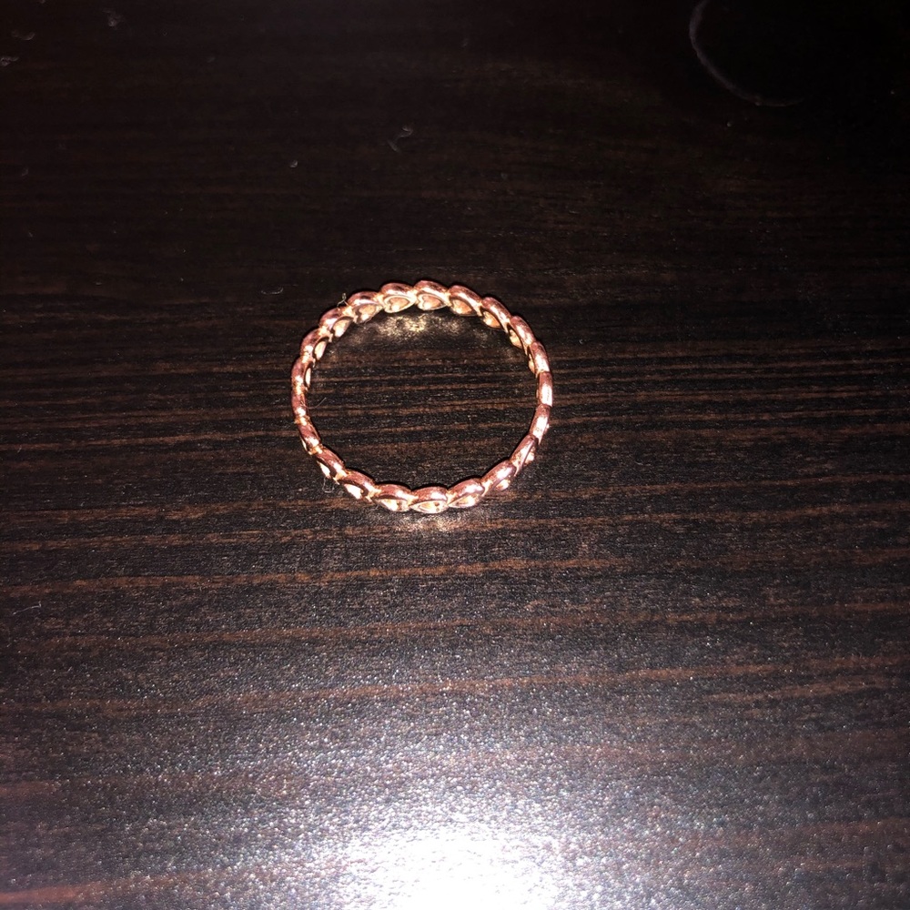 Pandora rose band of hearts ring